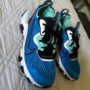 Kids Blue Athletic Shoes